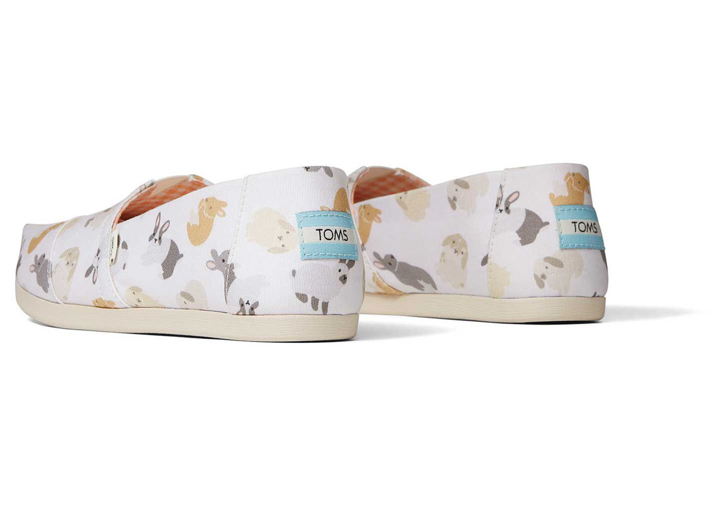 Toms Alpargata Bunnies Espadrille White - Womens - 82105-PGEW